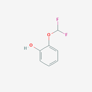 molecular formula C7H6F2O2 B1597864 2-(Difluoromethoxy)phenol CAS No. 53104-96-4