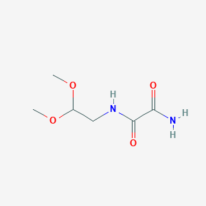 molecular formula C6H12N2O4 B1597865 N1-(2,2-dimethoxyethyl)ethanediamide CAS No. 68797-27-3