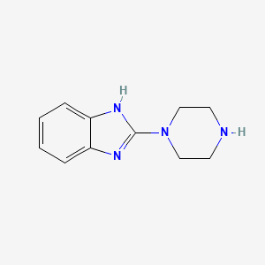 molecular formula C11H14N4 B1597877 2-piperazin-1-yl-1H-benzoimidazole CAS No. 57260-68-1