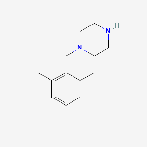 molecular formula C14H22N2 B1597878 1-(2,4,6-Trimethylbenzyl)piperazine CAS No. 41717-26-4