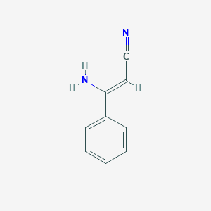 molecular formula C9H8N2 B159788 3-氨基-3-苯基丙烯腈 CAS No. 1823-99-0