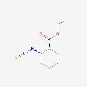 molecular formula C10H15NO2S B1597891 ethyl (2S,1R)-2-isothiocyanatocyclohexanecarboxylate CAS No. 336185-30-9