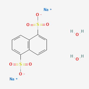 molecular formula C10H10Na2O8S2 B1597896 1,5-Naphthalenedisulfonic acid disodium dihydrate CAS No. 76758-30-0
