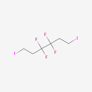 molecular formula C6H8F4I2 B1597955 3,3,4,4-四氟-1,6-二碘己烷 CAS No. 2163-06-6