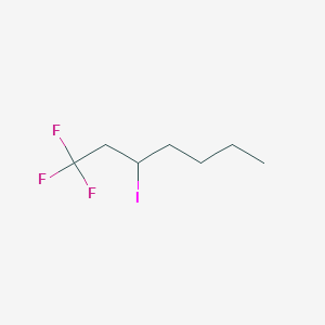 molecular formula C7H12F3I B1597956 1,1,1-Trifluoro-3-iodoheptane CAS No. 89608-37-7