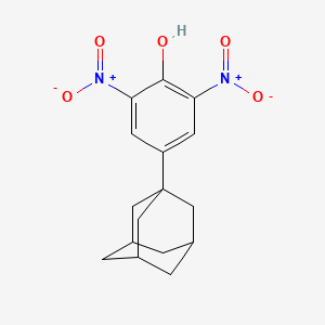 molecular formula C16H18N2O5 B1597969 4-(1-Adamantyl)-2,6-dinitrophenol CAS No. 313648-62-3