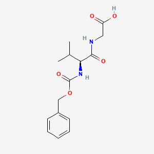 molecular formula C15H20N2O5 B1597970 Z-Val-Gly-OH CAS No. 2790-84-3
