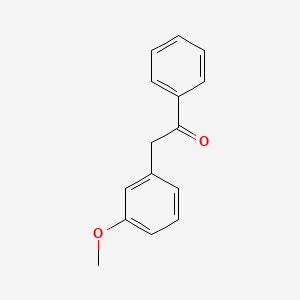 molecular formula C15H14O2 B1597973 2-(3-Methoxyphenyl)-1-phenylethan-1-one CAS No. 29955-26-8