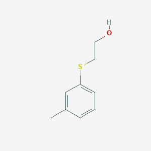 molecular formula C9H12OS B1597974 2-间甲苯硫基-乙醇 CAS No. 4030-45-9