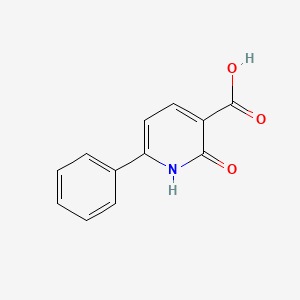 molecular formula C12H9NO3 B1598008 2-氧代-6-苯基-1,2-二氢吡啶-3-羧酸 CAS No. 56162-63-1