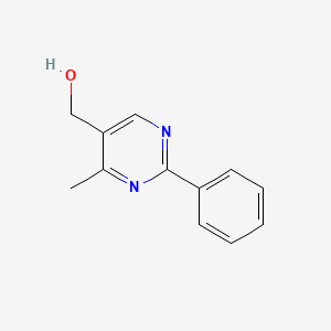 molecular formula C12H12N2O B1598028 (4-甲基-2-苯基嘧啶-5-基)甲醇 CAS No. 342405-27-0