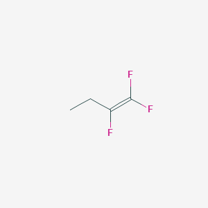 molecular formula C4H5F3 B1598036 1,1,2-Trifluorobut-1-ene CAS No. 383-84-6