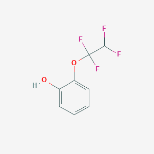molecular formula C8H6F4O2 B1598039 2-(1,1,2,2-四氟乙氧基)苯酚 CAS No. 88553-88-2