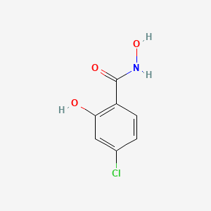 molecular formula C7H6ClNO3 B1598044 4-氯-N,2-二羟基苯甲酰胺 CAS No. 61799-78-8