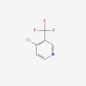 molecular formula C6H3ClF3N B1598049 4-氯-3-(三氟甲基)吡啶 CAS No. 387824-63-7