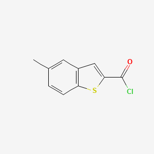 B1598054 5-Methyl-1-benzothiophene-2-carbonyl chloride CAS No. 568577-85-5
