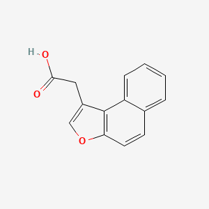 molecular formula C14H10O3 B1598064 Naphtho[2,1-b]furan-1-yl-acetic acid CAS No. 92262-75-4