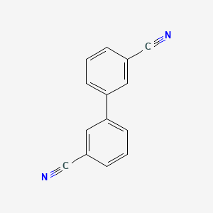 molecular formula C14H8N2 B1598068 [1,1'-联苯]-3,3'-二腈 CAS No. 36852-02-5