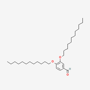 molecular formula C31H54O3 B1598090 3,4-二十二烷氧基苯甲醛 CAS No. 117241-25-5