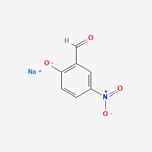 B1598098 Sodium 2-formyl-4-nitrobenzenolate CAS No. 58983-36-1
