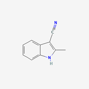 molecular formula C10H8N2 B1598107 2-甲基-1H-吲哚-3-碳腈 CAS No. 51072-83-4
