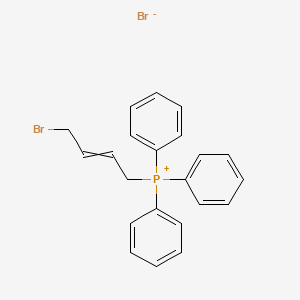 B1598108 (4-Bromobut-2-en-1-yl)(triphenyl)phosphanium bromide CAS No. 53142-03-3