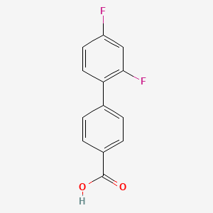 molecular formula C13H8F2O2 B1598121 4-(2,4-二氟苯基)苯甲酸 CAS No. 331760-41-9