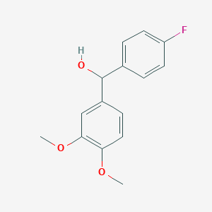 B1598126 4-Fluoro-3',4'-dimethoxybenzhydrol CAS No. 844856-32-2