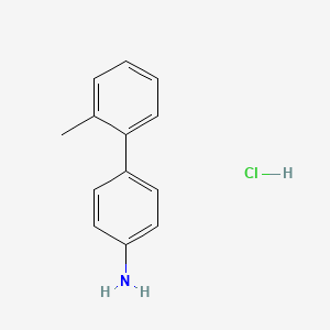 molecular formula C13H14ClN B1598129 2'-甲基-[1,1'-联苯]-4-胺盐酸盐 CAS No. 811842-48-5