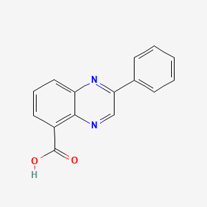 molecular formula C15H10N2O2 B1598151 2-phenylquinoxaline-5-carboxylic Acid CAS No. 904813-44-1