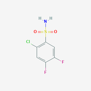 molecular formula C6H4ClF2NO2S B1598153 2-氯-4,5-二氟苯磺酰胺 CAS No. 287172-64-9