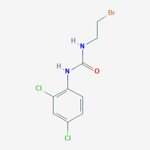 molecular formula C9H9BrCl2N2O B1598156 N-(2-Bromoethyl)-N'-(2,4-dichlorophenyl)urea CAS No. 246236-37-3