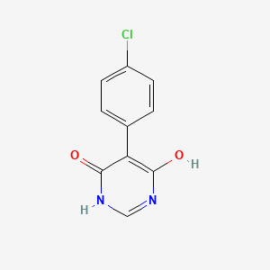 B1598164 5-(4-Chlorophenyl)pyrimidine-4,6-diol CAS No. 3979-80-4
