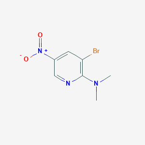 B1598176 3-bromo-N,N-dimethyl-5-nitropyridin-2-amine CAS No. 26163-05-3