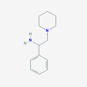 molecular formula C13H20N2 B1598181 2-哌啶-1-基-1-苯乙胺 CAS No. 41208-22-4