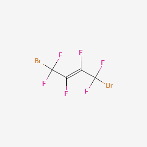 molecular formula C4Br2F6 B1598182 1,4-二溴六氟-2-丁烯 CAS No. 360-87-2