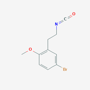 molecular formula C10H10BrNO2 B1598192 5-Bromo-2-methoxyphenethyl isocyanate CAS No. 480439-04-1