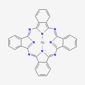 molecular formula C32H16AgN8-2 B1598194 Phthalocyanine Silver CAS No. 54388-56-6