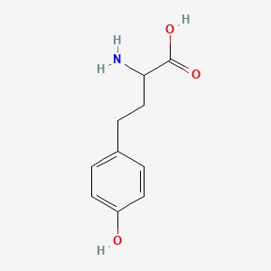 molecular formula C10H13NO3 B1598195 2-氨基-4-(4-羟基苯基)丁酸 CAS No. 185062-84-4