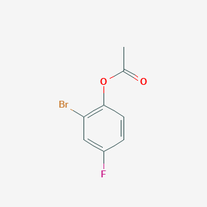 molecular formula C8H6BrFO2 B1598201 2-溴-4-氟苯乙酸乙酯 CAS No. 480439-44-9