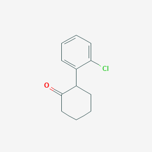 molecular formula C12H13ClO B1598211 2-(2-氯苯基)环己烷-1-酮 CAS No. 91393-49-6