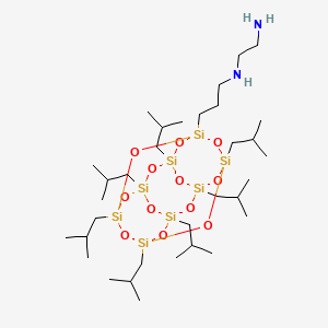 molecular formula C33H76N2O12Si8 B1598215 Pss-(3-(2-氨基乙基)氨基)丙基-庚& CAS No. 444315-16-6