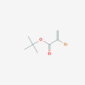 molecular formula C7H11BrO2 B1598216 叔丁基 2-溴丙烯酸酯 CAS No. 79762-78-0