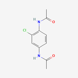 molecular formula C10H11ClN2O2 B1598219 N,N'-(2-Chloro-1,4-phenylene)bisacetamide CAS No. 50610-32-7