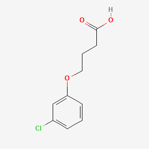 molecular formula C10H11ClO3 B1598230 4-(3-Chlorophenoxy)butanoic acid CAS No. 5057-51-2