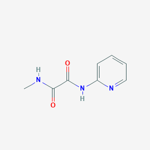 molecular formula C8H9N3O2 B1598243 N-甲基-N'-2-吡啶基乙二酰胺 CAS No. 52781-01-8