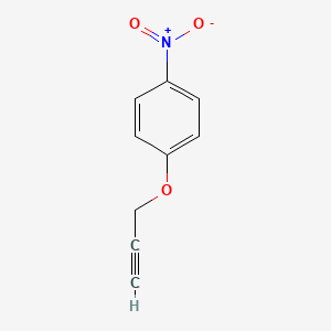 molecular formula C9H7NO3 B1598249 1-Nitro-4-(prop-2-yn-1-yloxy)benzene CAS No. 17061-85-7