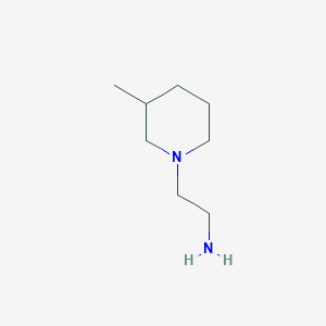 molecular formula C8H18N2 B1598250 2-(3-Methylpiperidin-1-yl)ethanamine CAS No. 85723-75-7