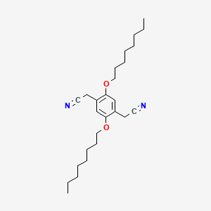 molecular formula C26H40N2O2 B1598257 2,5-双(辛氧基)苯-1,4-二乙腈 CAS No. 177281-34-4