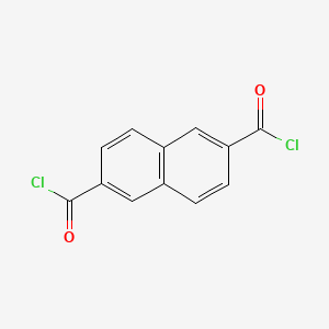 molecular formula C12H6Cl2O2 B1598265 2,6-Naphthalenedicarbonyl dichloride CAS No. 2351-36-2